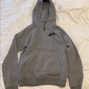 Grey Nike hoody